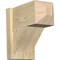 Ekena Millwork Traditional Craftsman Rough Sawn Outlooker, Douglas Fir, 8"W x 14"D x 14"H OUT08X14X14TRA04RDF - alternate 1